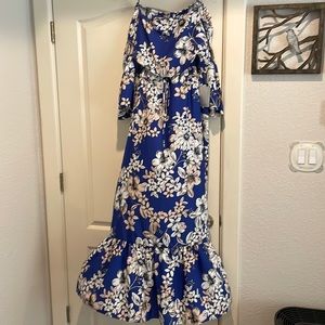 Off the Shoulder Maxi Dress